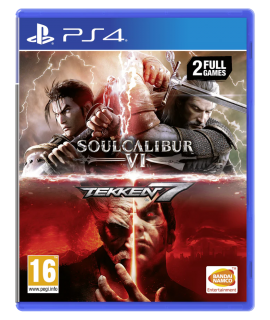 PS4 mäng Soul Calibur VI + Tekken 7
